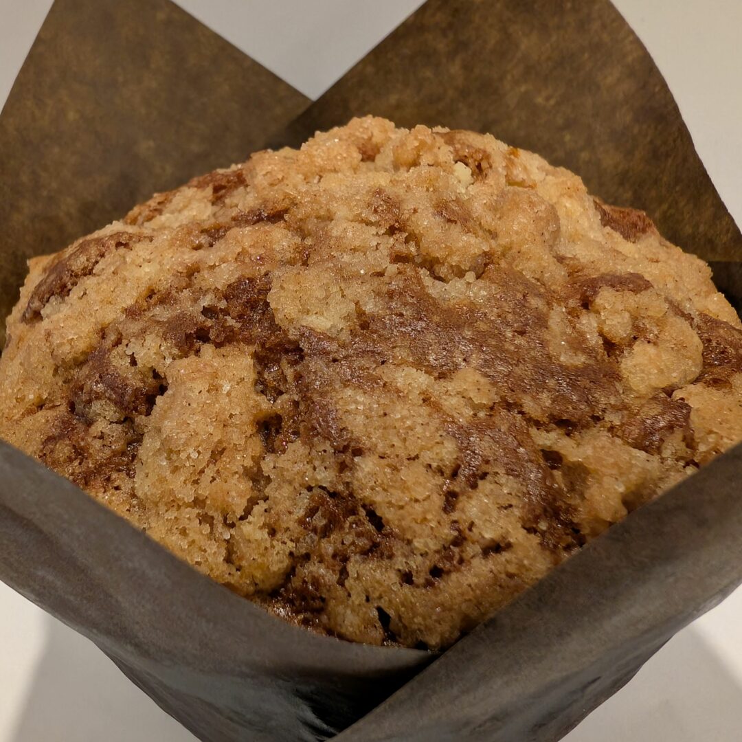 apple cinnamon muffin