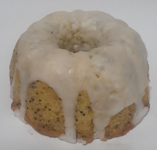 Lemon Poppy Seed Mini Bundt Cake