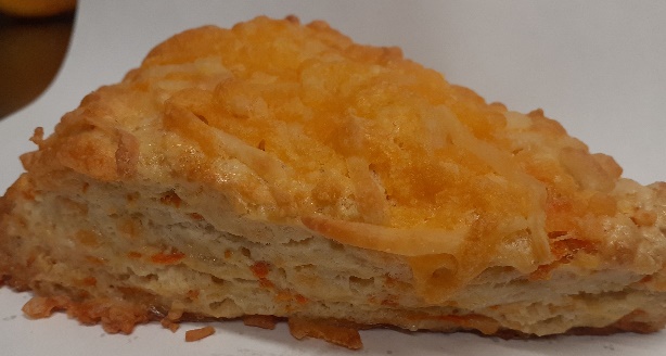 Roasted Red Pepper and Cheddar Cheese Scone