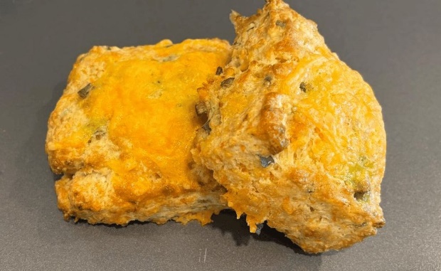 Cheddar Chive & Carrot Scone